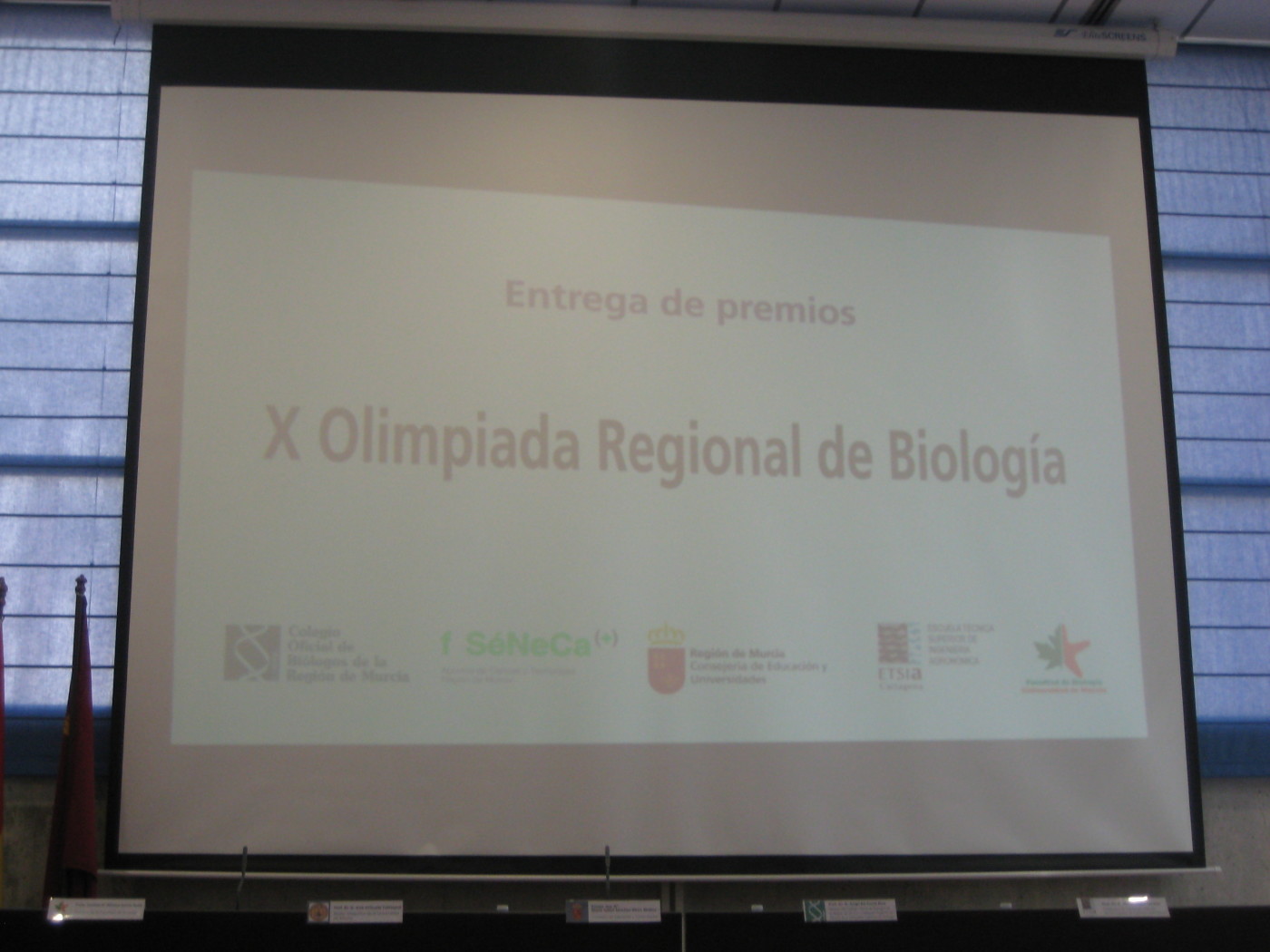 Irene Arnaldos Pérez, premiada en la X Olimpiada Regional de Biología