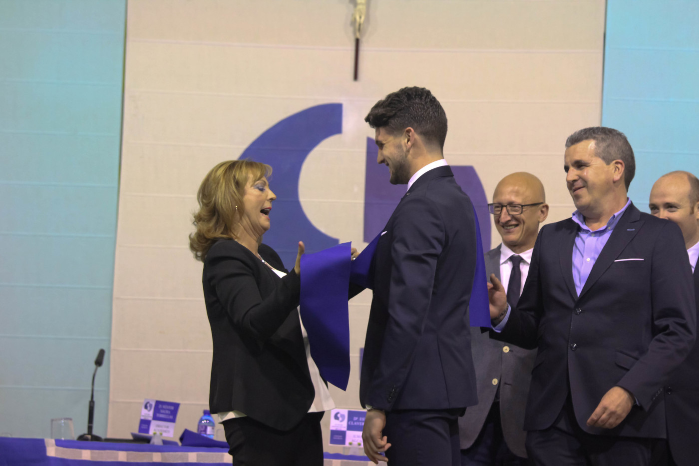 Acto de imposición de Becas de la XXX promoción del Colegio Salzillo