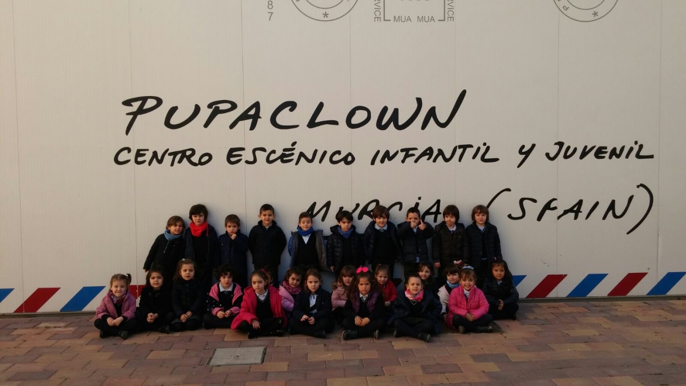 Los alumnos de Infantil realizan una salida al teatro Pupa Clown