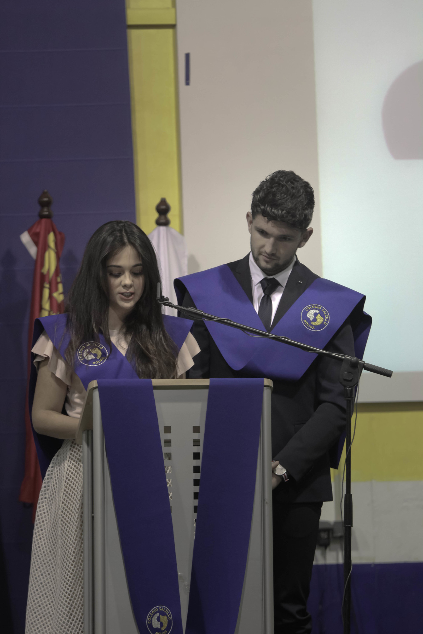 Acto de imposición de Becas de la XXX promoción del Colegio Salzillo
