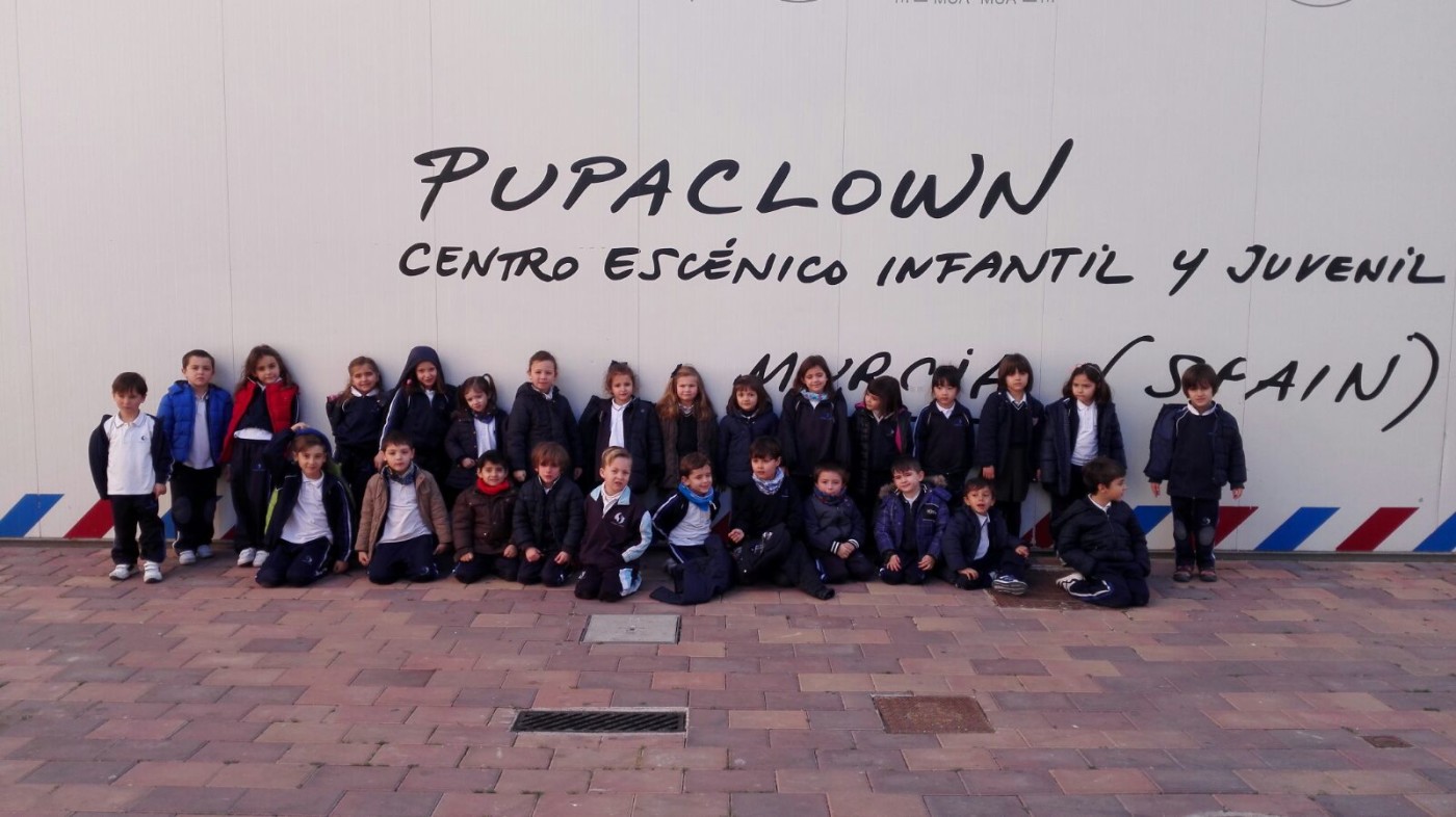Los alumnos de Infantil realizan una salida al teatro Pupa Clown