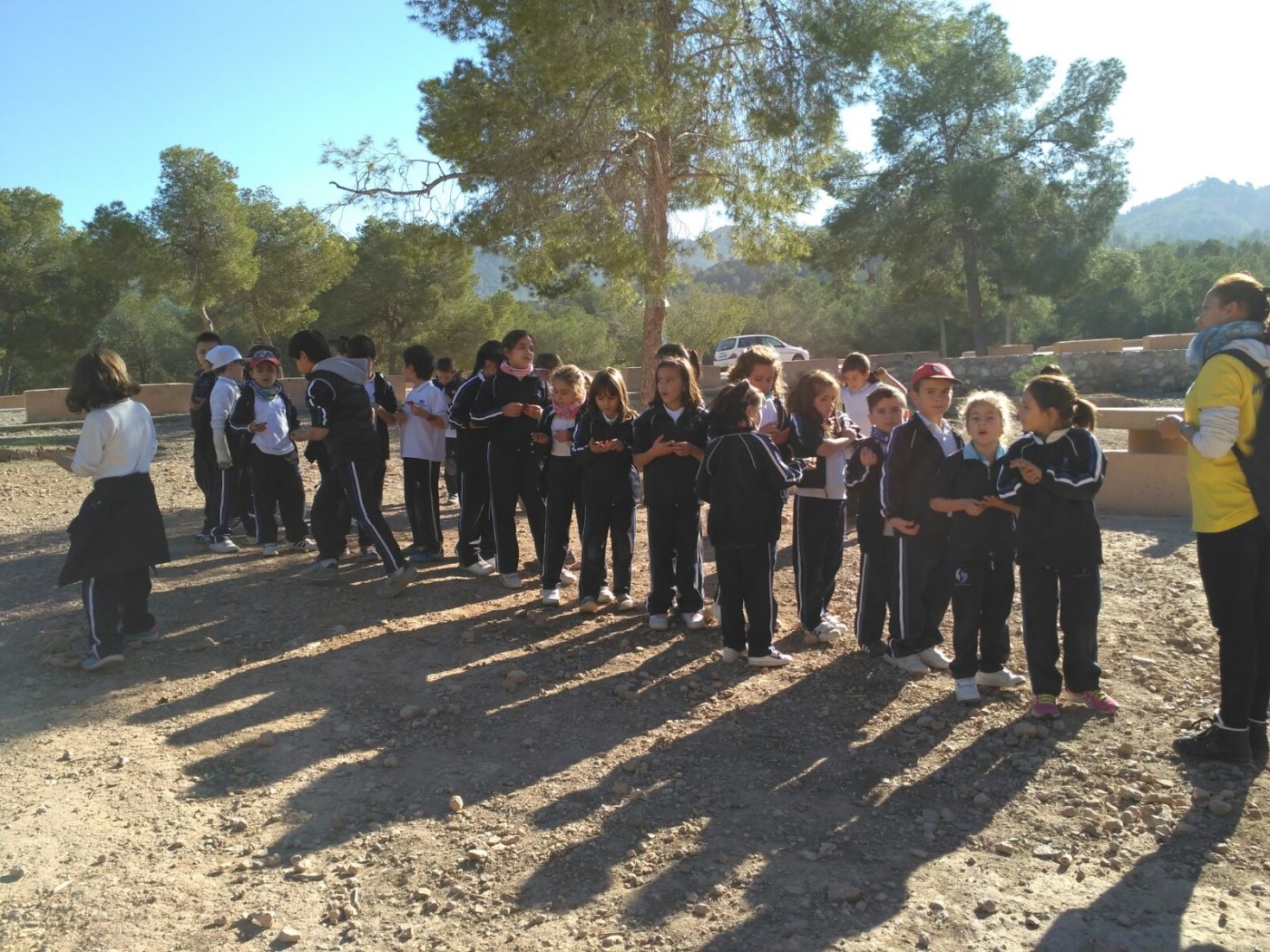 Primer y segundo curso de Primaria de excursión en El Valle