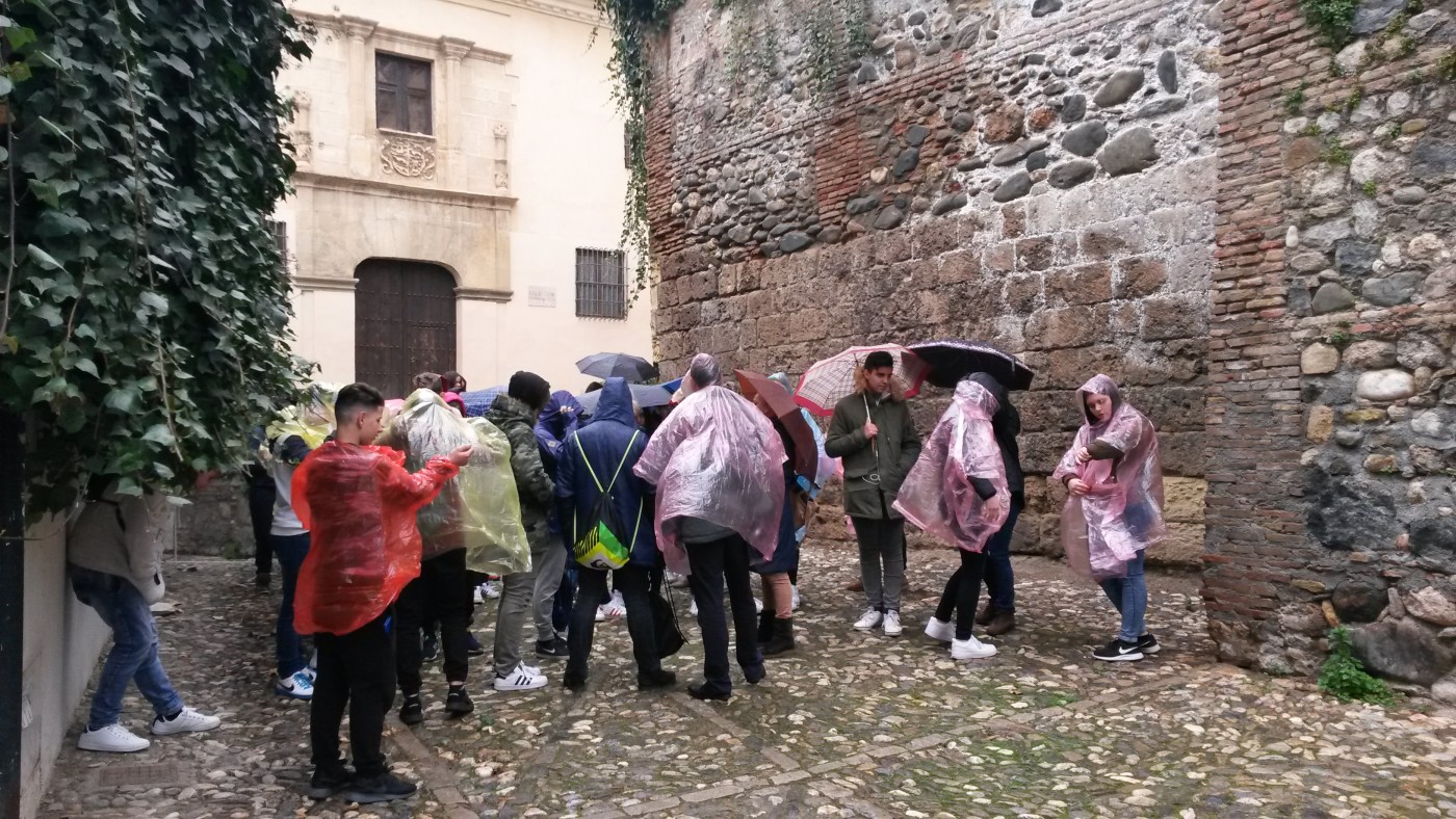 Viaje de alumnos de 3.º de Secundaria a Granada