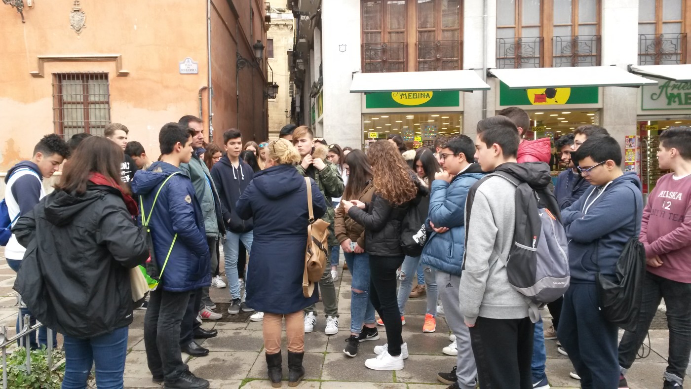 Viaje de alumnos de 3.º de Secundaria a Granada