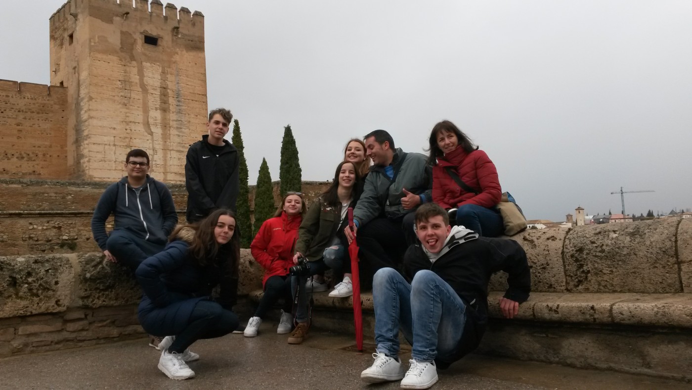 Viaje de alumnos de 3.º de Secundaria a Granada