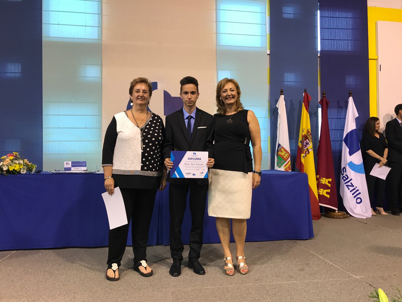 Acto de fin de etapa a los alumnos de 4.º de ESO. Curso 2016-2017