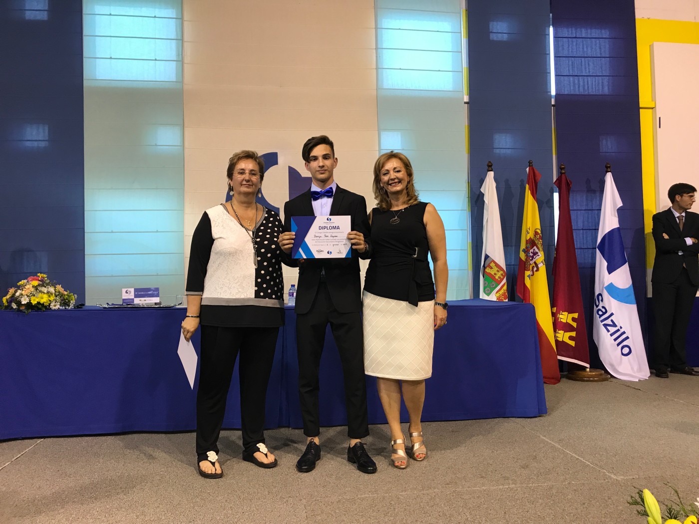 Acto de fin de etapa a los alumnos de 4.º de ESO. Curso 2016-2017