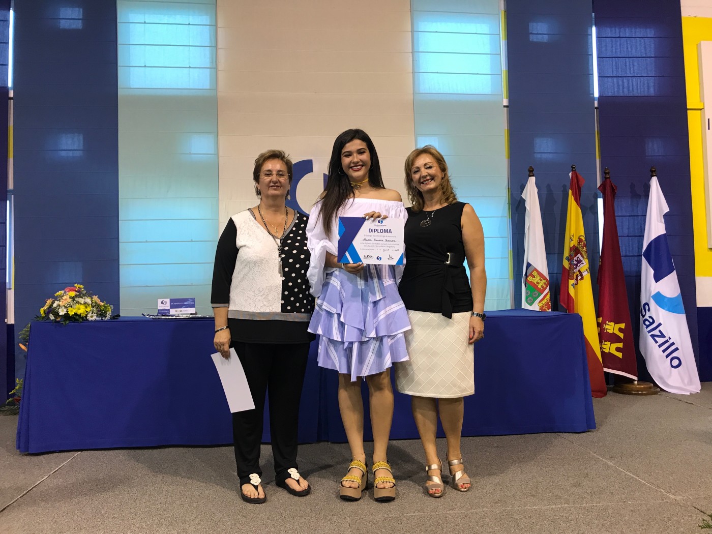 Acto de fin de etapa a los alumnos de 4.º de ESO. Curso 2016-2017