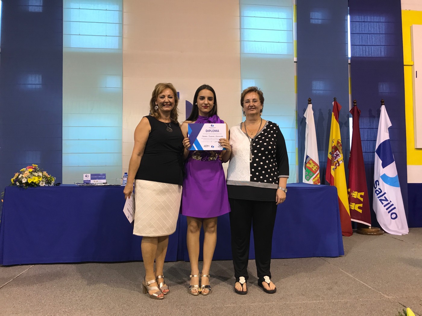 Acto de fin de etapa a los alumnos de 4.º de ESO. Curso 2016-2017