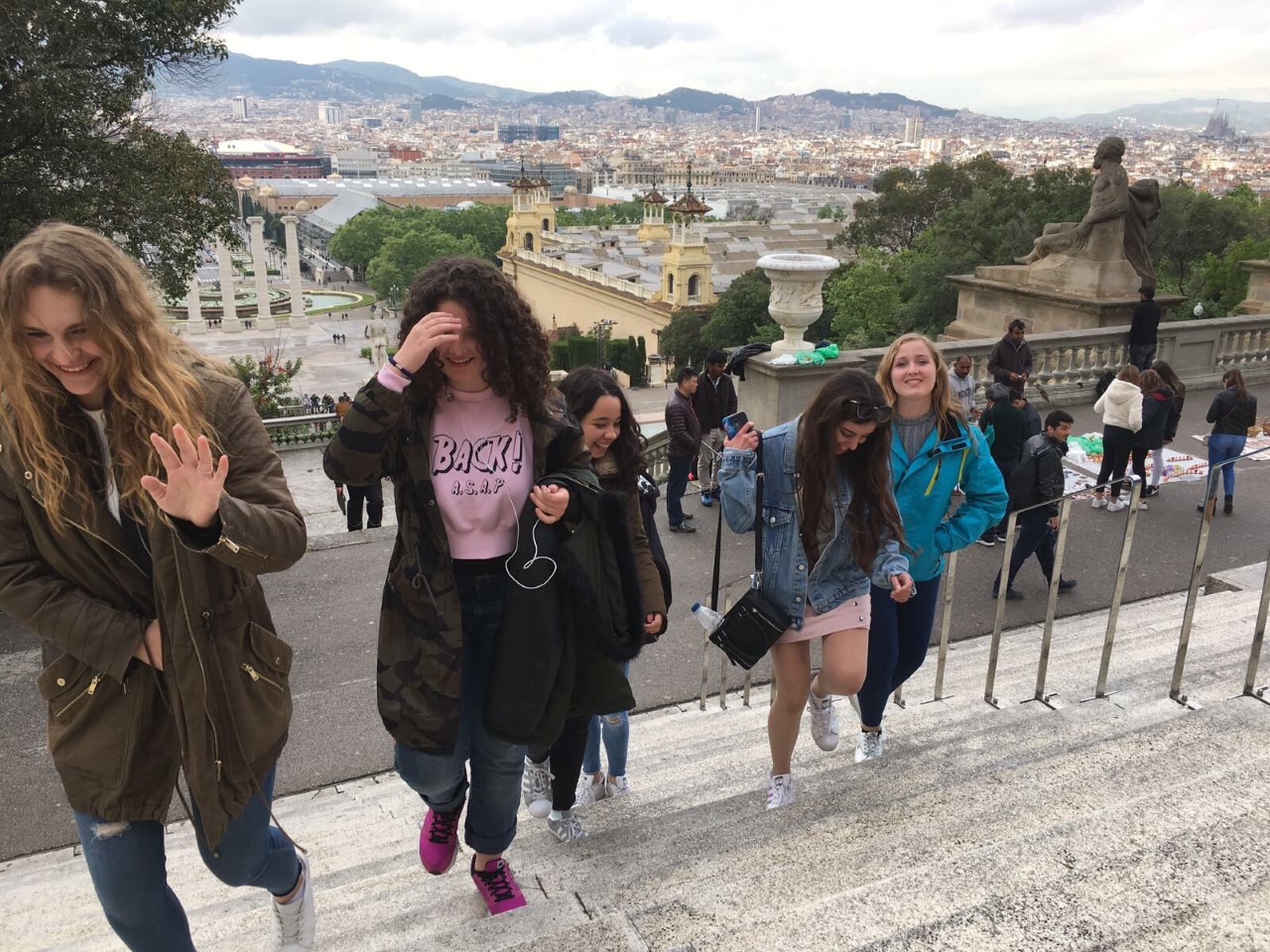 Viaje de estudios de 4.º de ESO al pirineo catalán