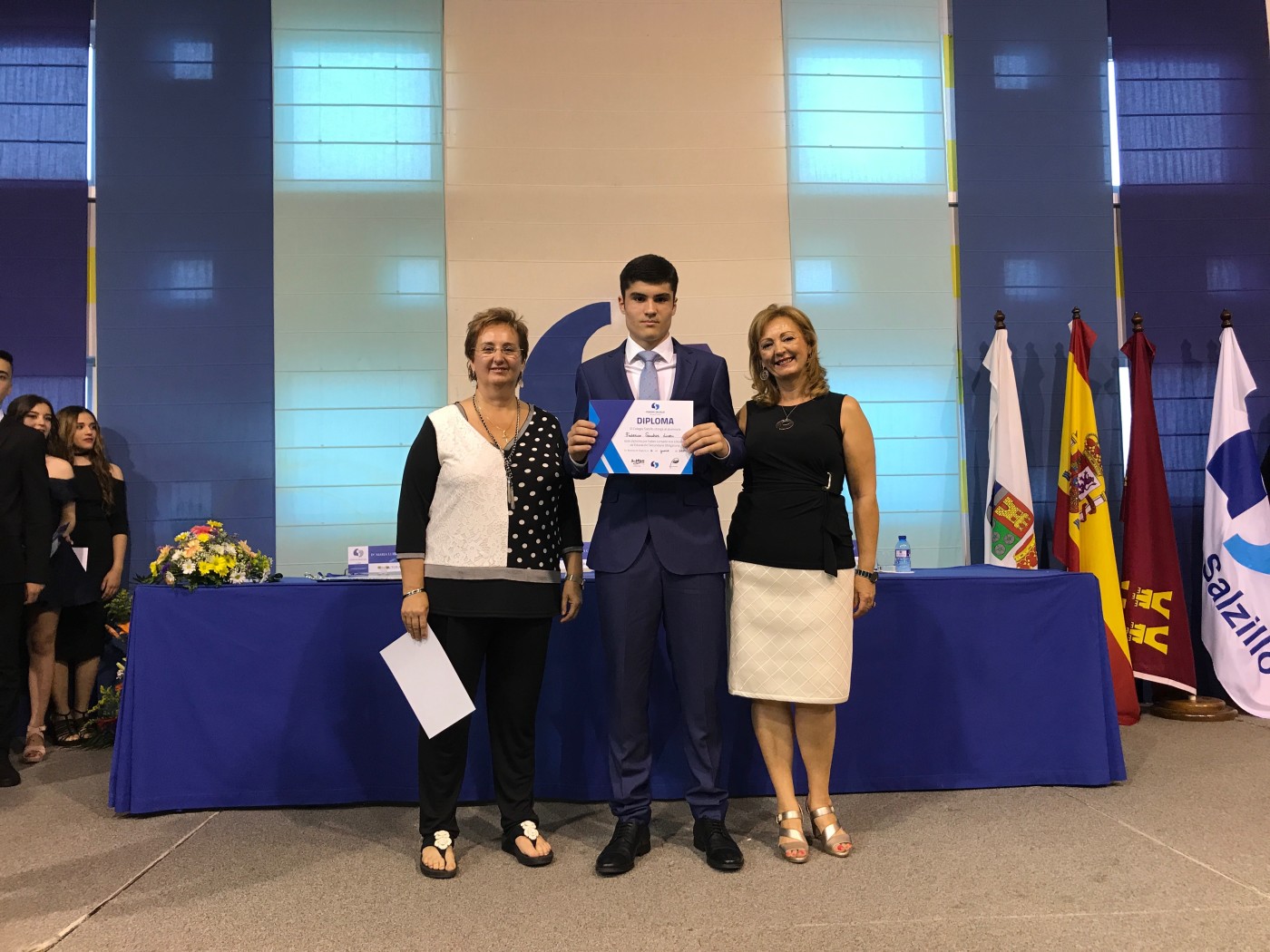 Acto de fin de etapa a los alumnos de 4.º de ESO. Curso 2016-2017
