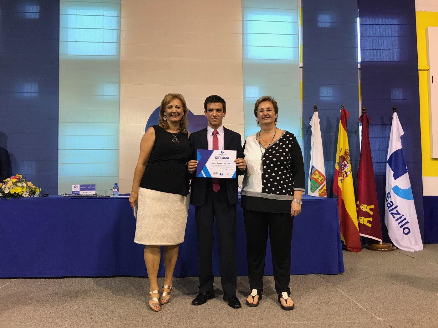 Acto de fin de etapa a los alumnos de 4.º de ESO. Curso 2016-2017