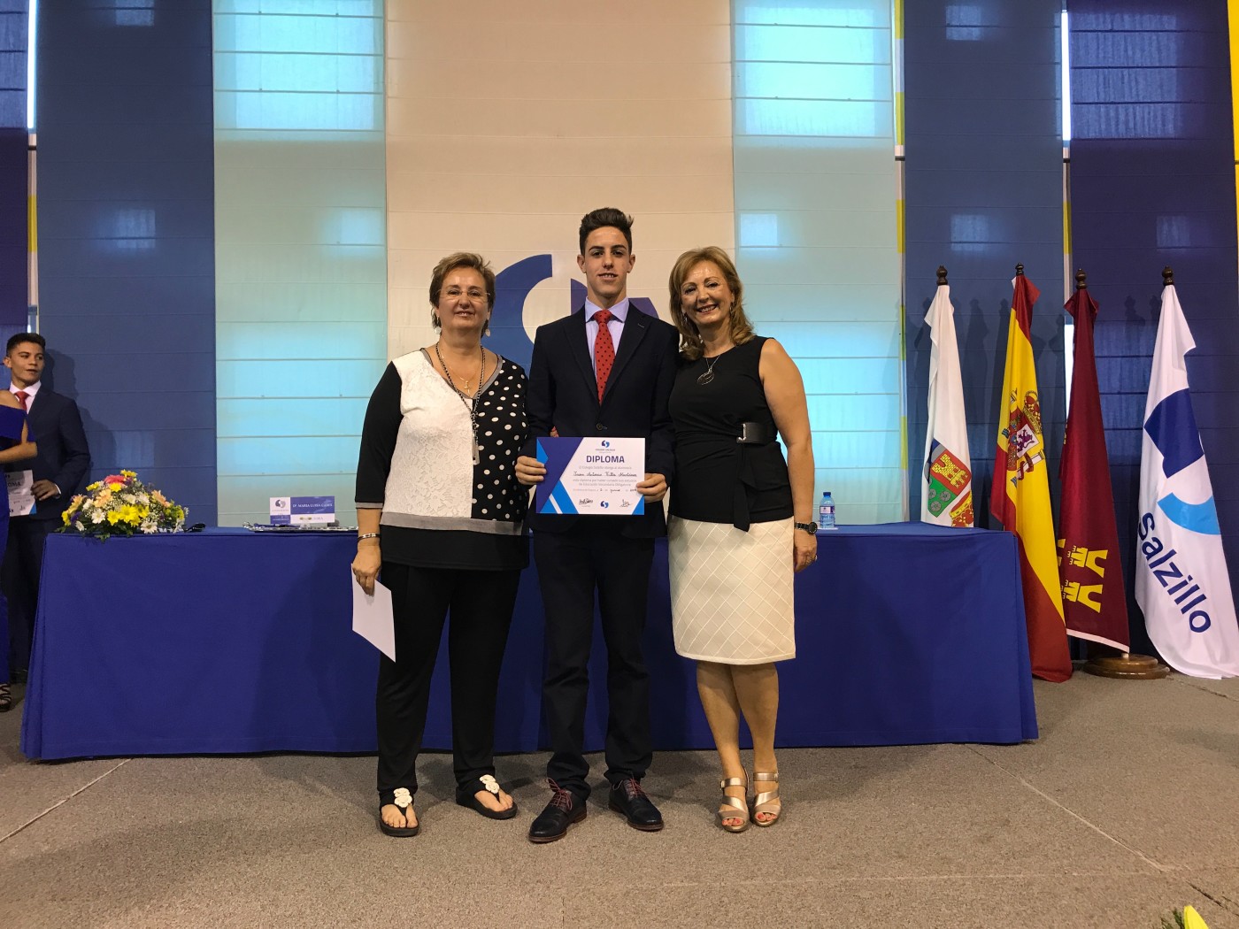 Acto de fin de etapa a los alumnos de 4.º de ESO. Curso 2016-2017