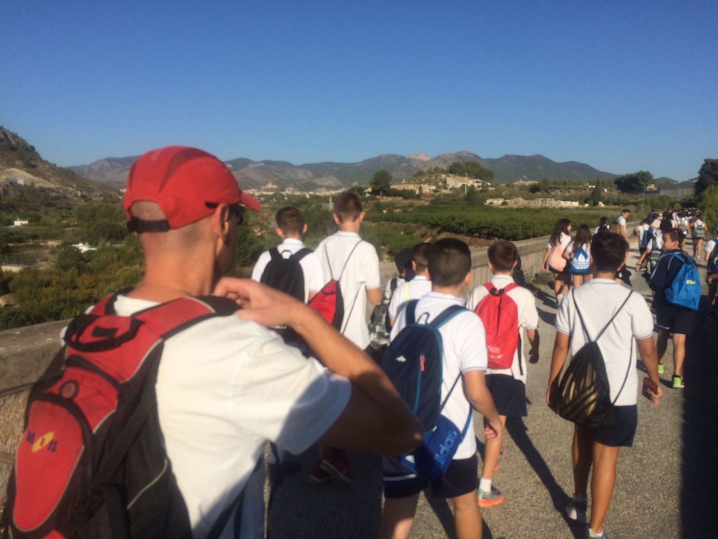 Peregrinación del Colegio Salzillo a Caravaca de la Cruz