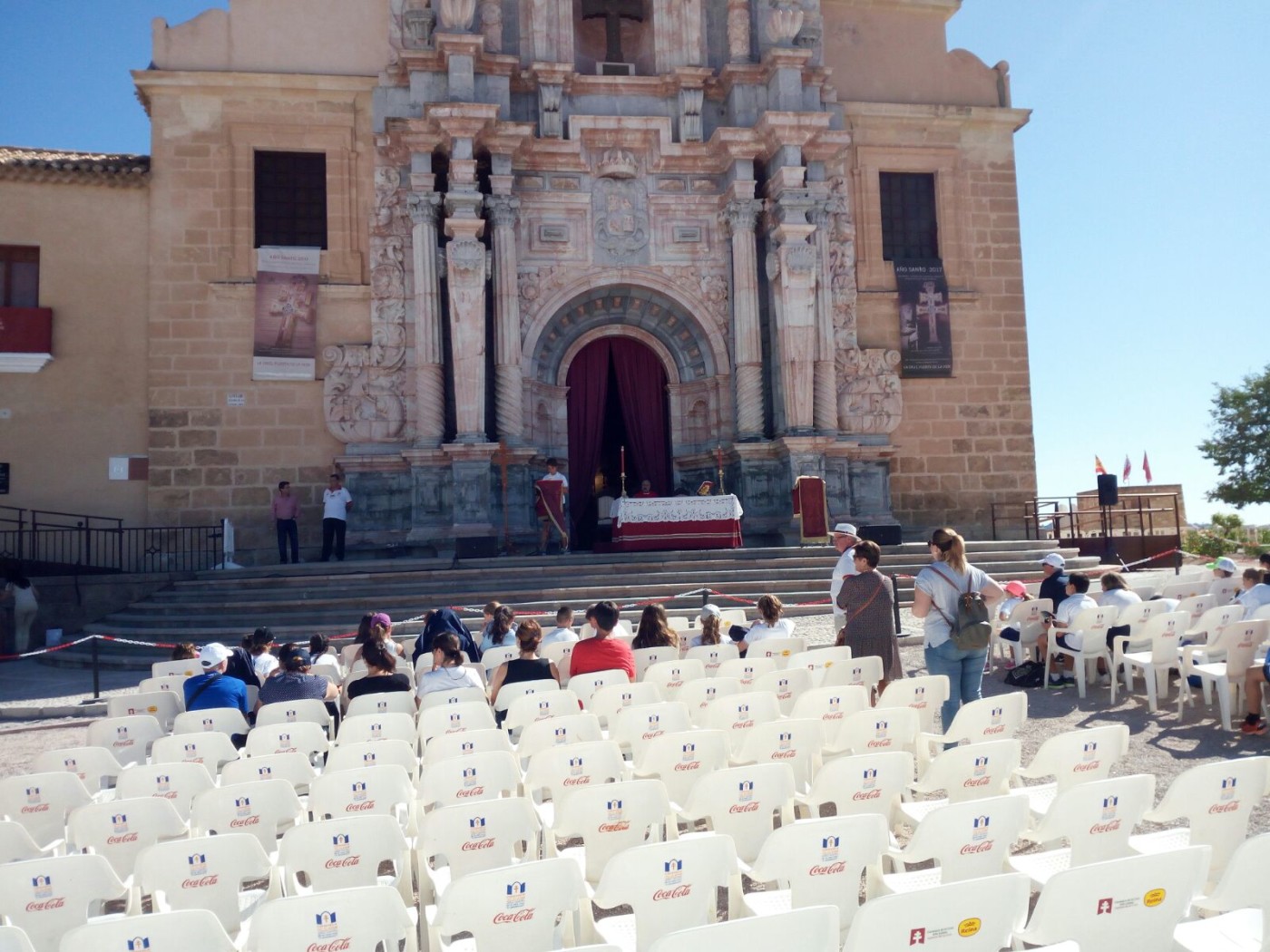 Peregrinación del Colegio Salzillo a Caravaca de la Cruz