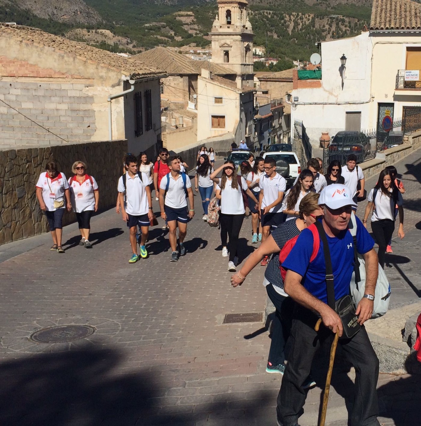 Peregrinación del Colegio Salzillo a Caravaca de la Cruz