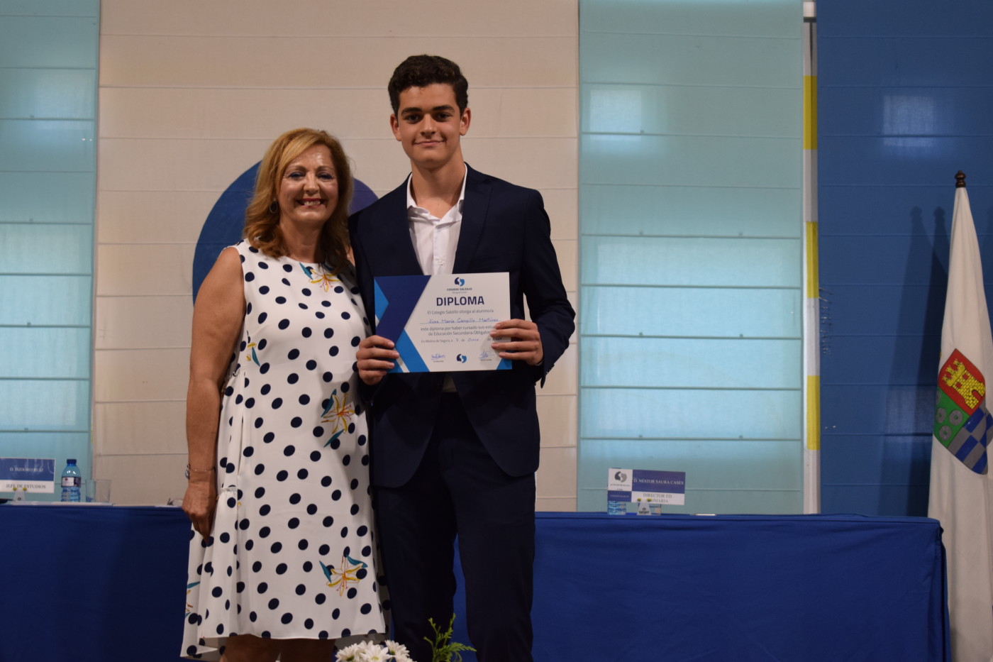 Acto de fin de etapa a nuestros alumnos de Secundaria. Curso 2019