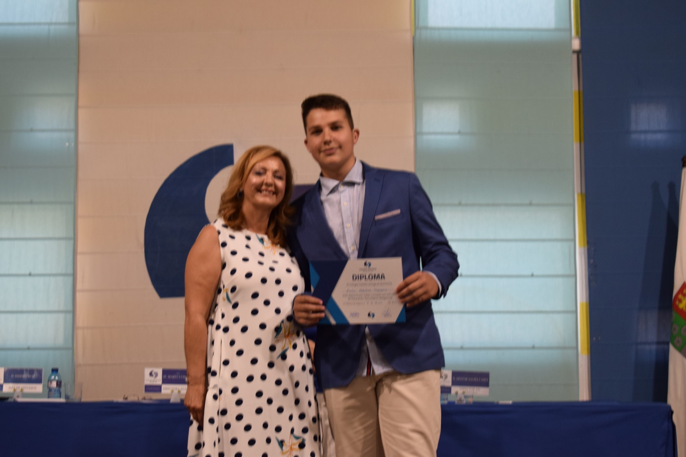 Acto de fin de etapa a nuestros alumnos de Secundaria. Curso 2019
