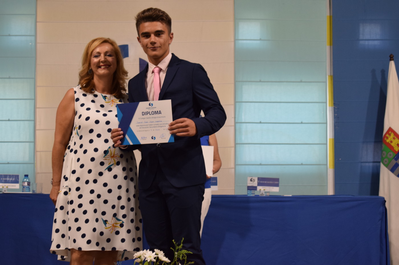 Acto de fin de etapa a nuestros alumnos de Secundaria. Curso 2019