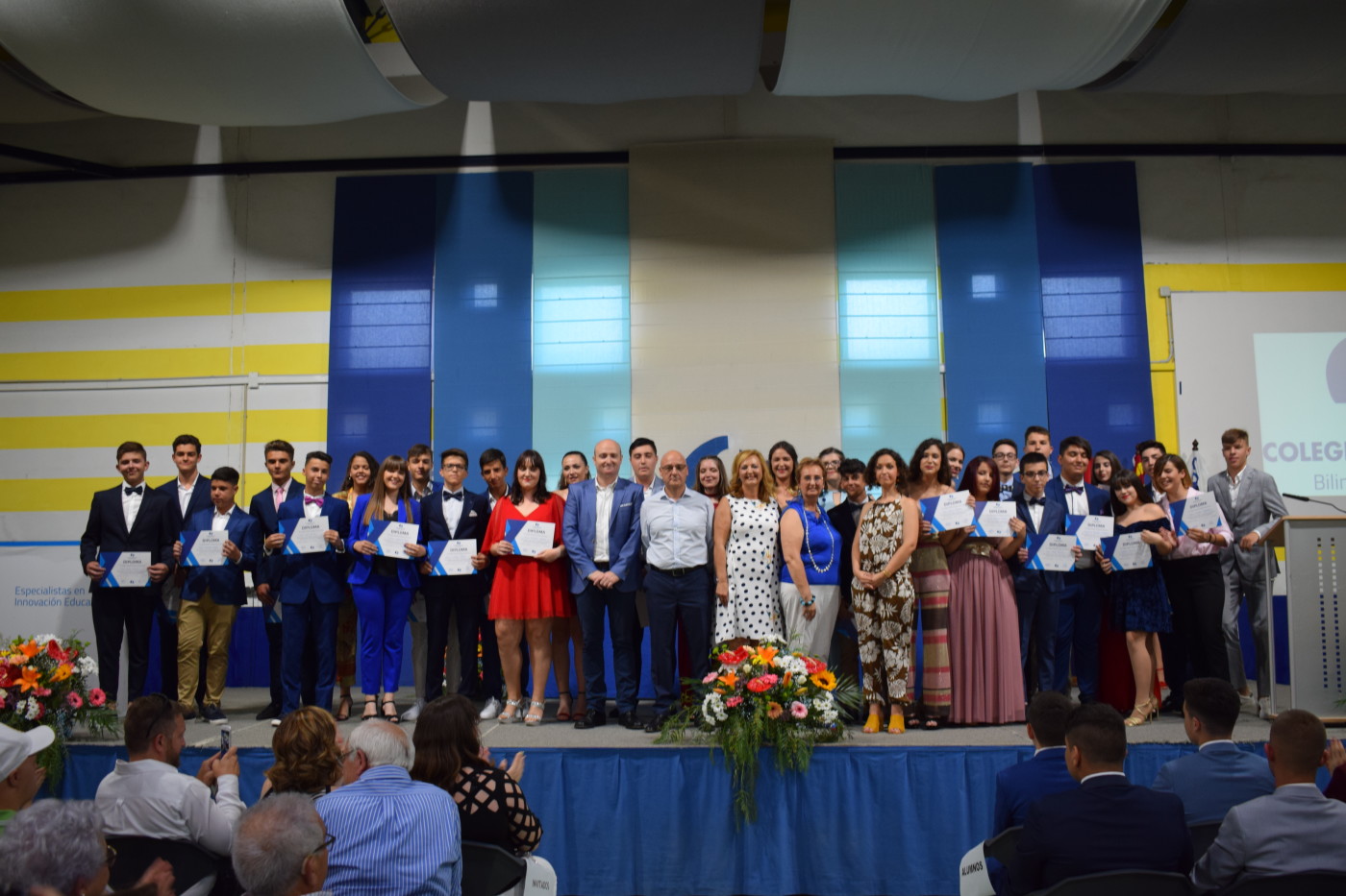 Acto de fin de etapa a nuestros alumnos de Secundaria. Curso 2019