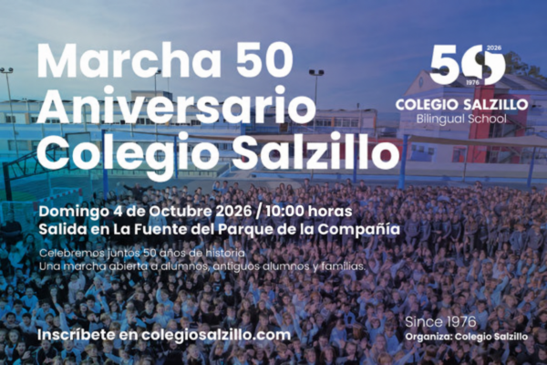 Marcha conmemorativa 50º Aniversario Colegio Salzillo: ¡Forma parte de la Historia!
