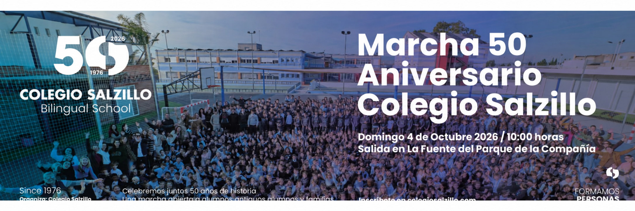 Marcha conmemorativa 50º Aniversario Colegio Salzillo: ¡Forma parte de la Historia!