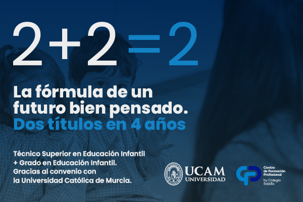 Técnico Superior + Grado en Educación Infantil en solo 4 años