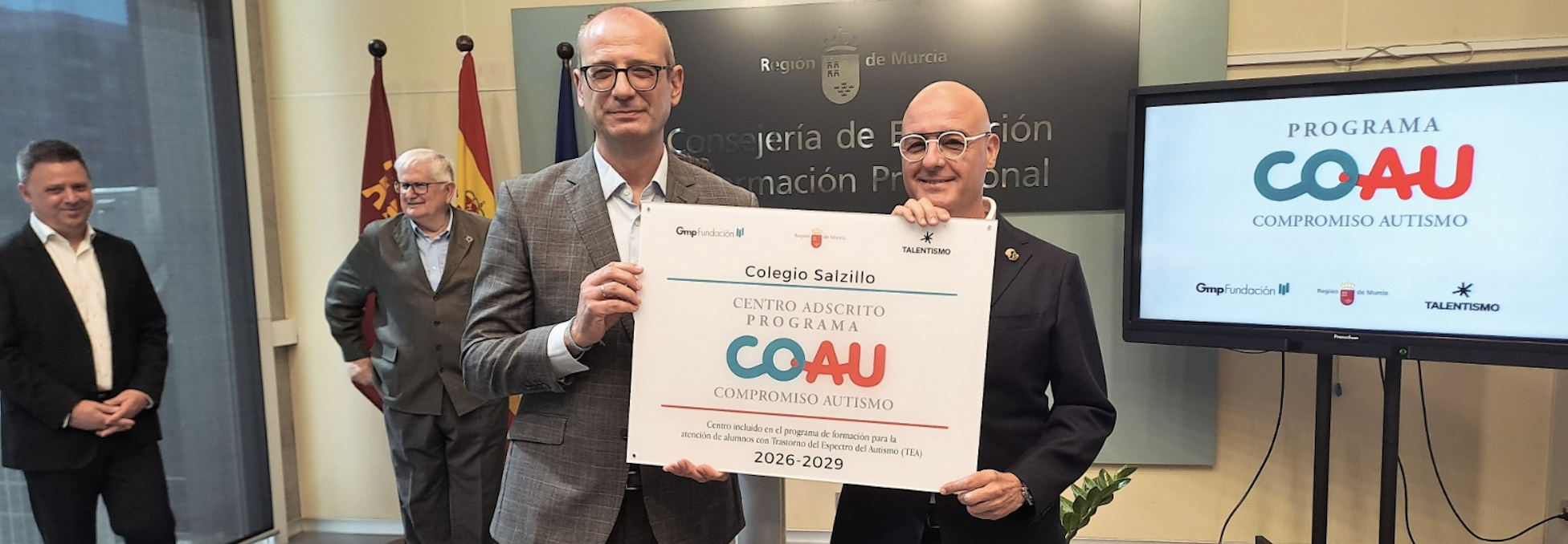 El Colegio Salzillo recibe la acreditación 'Compromiso Autismo'